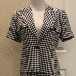 VTG Harvé Benard Houndstooth Blazer